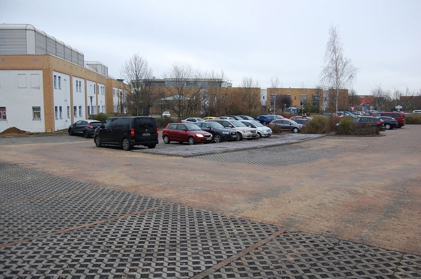 Parkplatzerweiterung (Foto: Helios Klinik Hettstedt, Dagmar Mansfeldt)