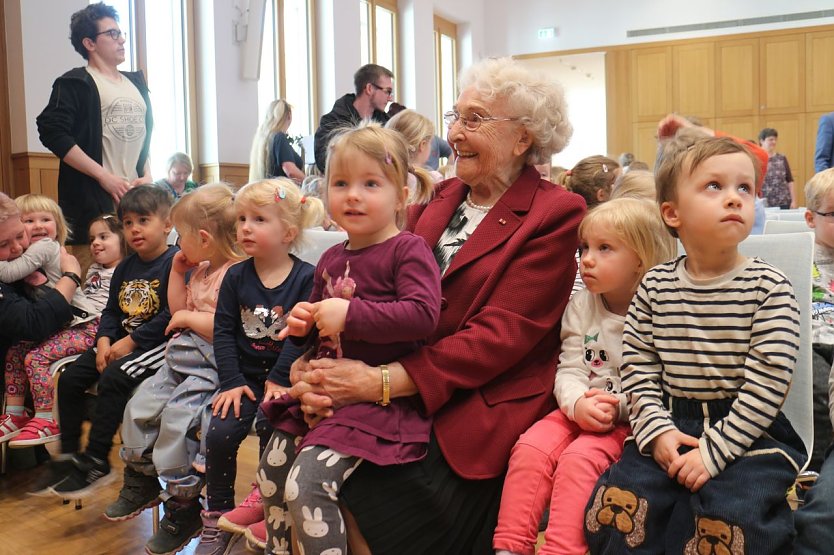 Erika Schirmer: Wichtig ist, das die Botschaft weiter getragen wird (Foto: Angelo Glashagel)