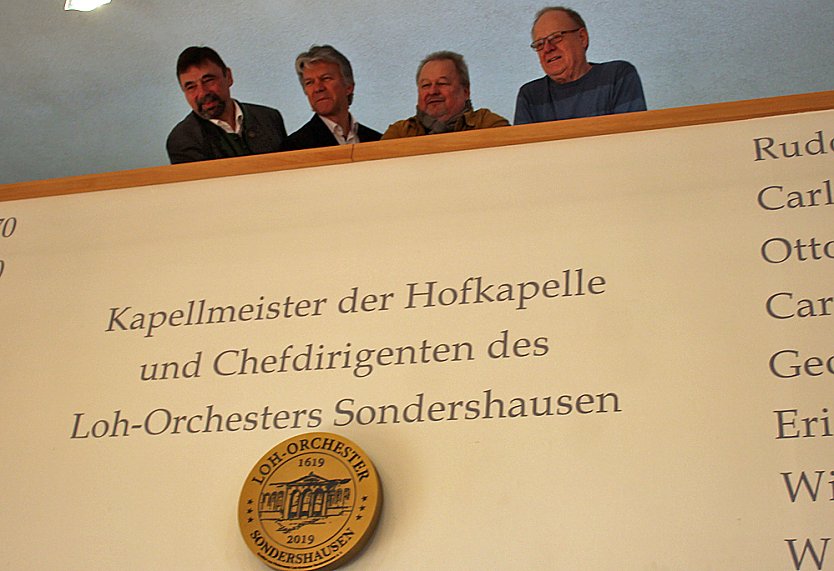 Medaille an ihrem endg&uuml;ltigen Platz (Foto: Karl-Heinz Herrmann)