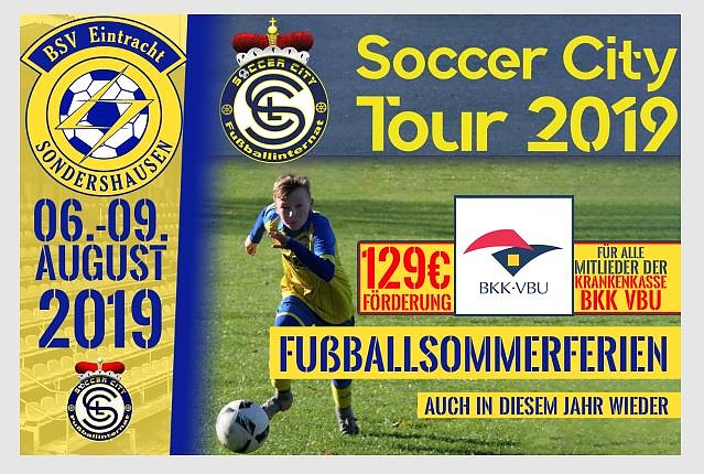 Wieder ein Fußball Feriencamp (Foto: BSV Eintracht Sondershausen) Wieder ein Fußball Feriencamp (Foto: BSV Eintracht Sondershausen)