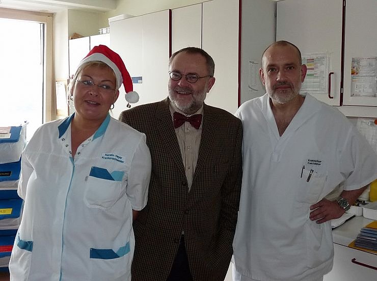 Landrat auf Weihnachtstour (Foto: Karl-Heinz Herrmann)