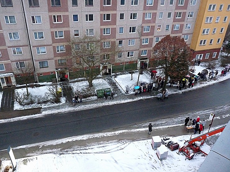 Turmblasen mit Posuanenchor Sondershausen (Foto: Karl-Heinz Herrmann)