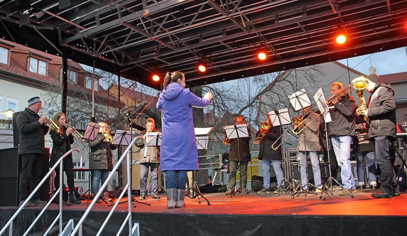 Weihnachtsmarkt in Bad Frankenhausen er&ouml;ffnet (Foto: Karl-Heinz Herrmann)