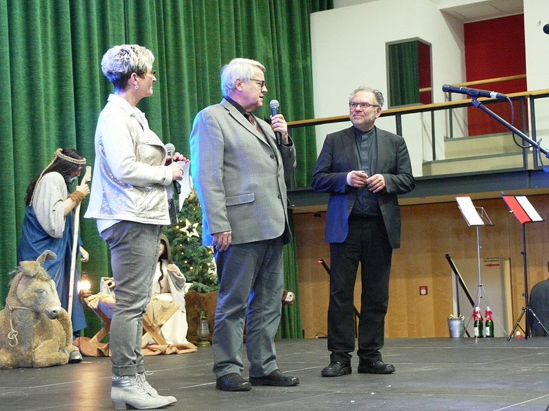 Daniela Poppe, Siegfried Klapprott und Pfr. Gregor Arndt (Foto: Ilka K&uuml;hn)