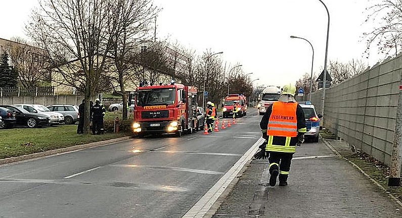 Unfall in der Schachtstra&szlig;e (Foto: Silvio Dietzel)