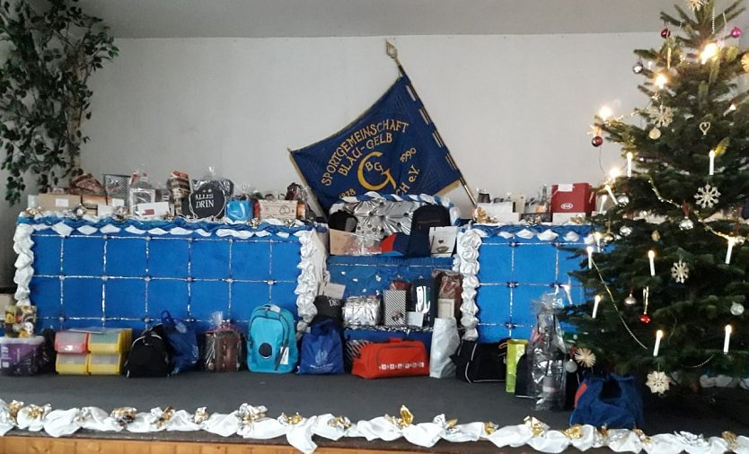 Die Sportgemeinschaft Blau-Gelb G&ouml;rsbach blickte auf das Jahr zur&uuml;ck (Foto: Sportgemeinschaft Blau-Gelb G&ouml;rsbach)