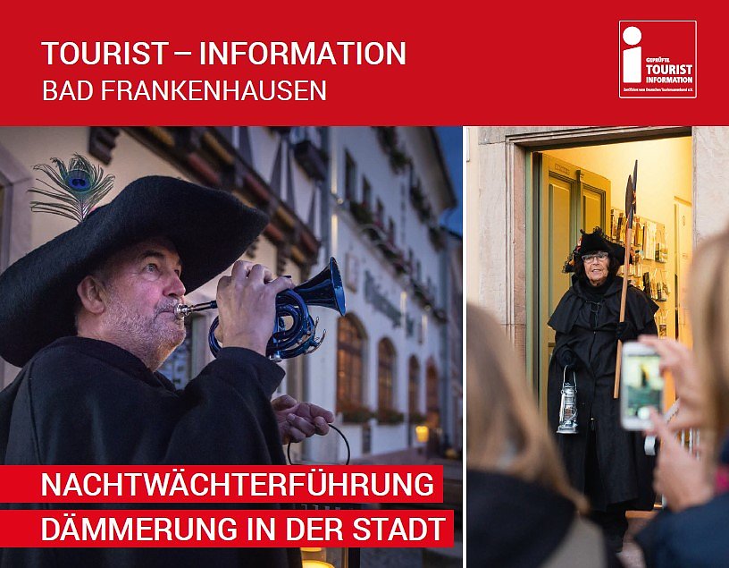 Nachtw&auml;chterf&uuml;hrung durch die Stadt (Foto: Stadtmarketing Bad Frankenhausen)