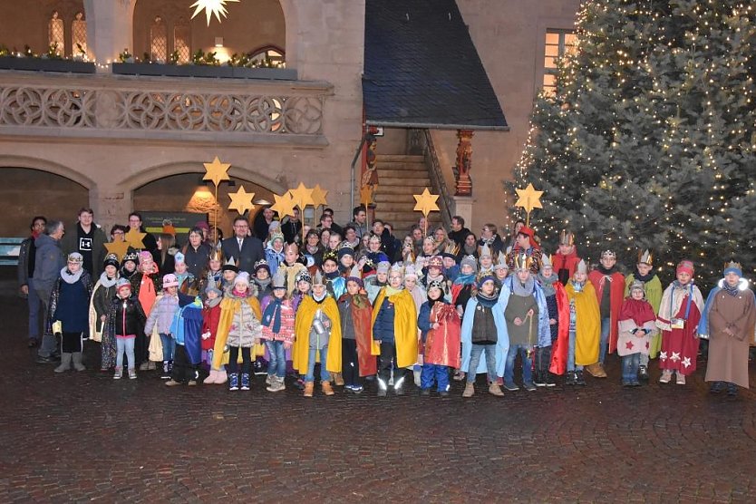 Sternsinger Empfang (Foto: Stadtverwaltung Duderstadt)