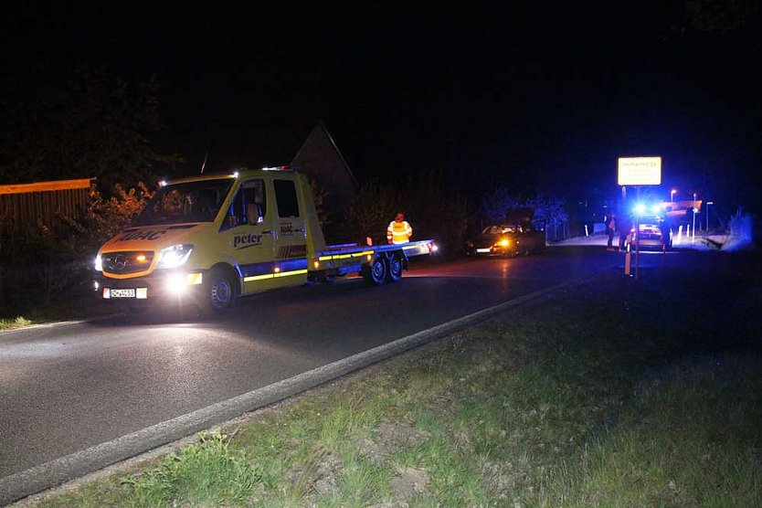 Unfall zwischen Immenrode und Gro&szlig;berndten (Foto: Silvio Dietzel)