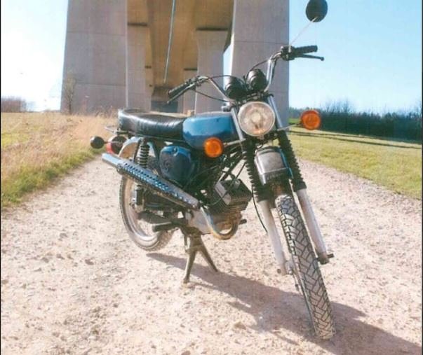 Verschwundenes Moped (Foto: Polizei) Verschwundenes Moped (Foto: Polizei)