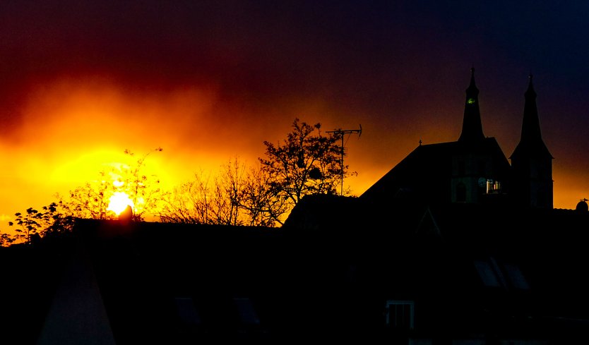 Sonnenuntergang (Foto: R.Voth)