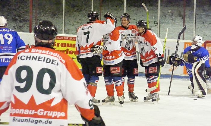 W&ouml;lfe-Jubel (Foto: R. Koch)