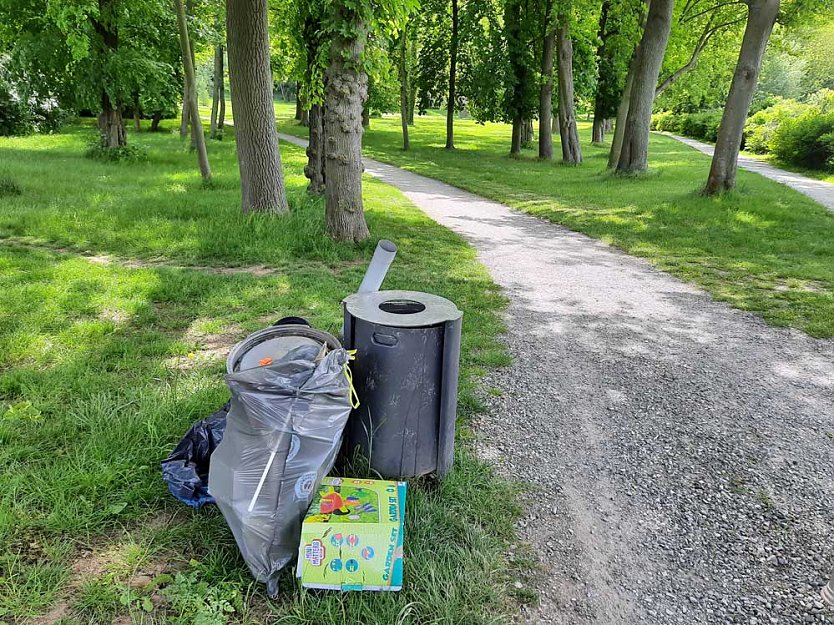 Dreistigkeit kennt keine Grenzen? (Foto: Karl-Heinz Herrmann) Dreistigkeit kennt keine Grenzen? (Foto: Karl-Heinz Herrmann)