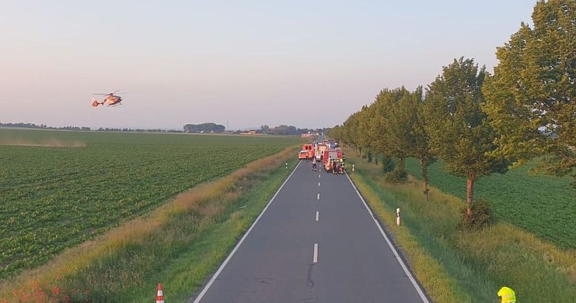 Schwerer Verkehrsunfall (Foto: Silvio Dietzel)