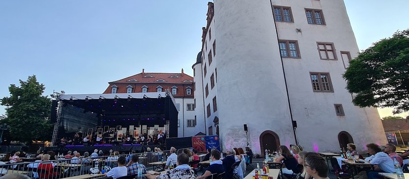 Heringer Schlosshof zur Premiere der Musical-Gala  (Foto: PSG)