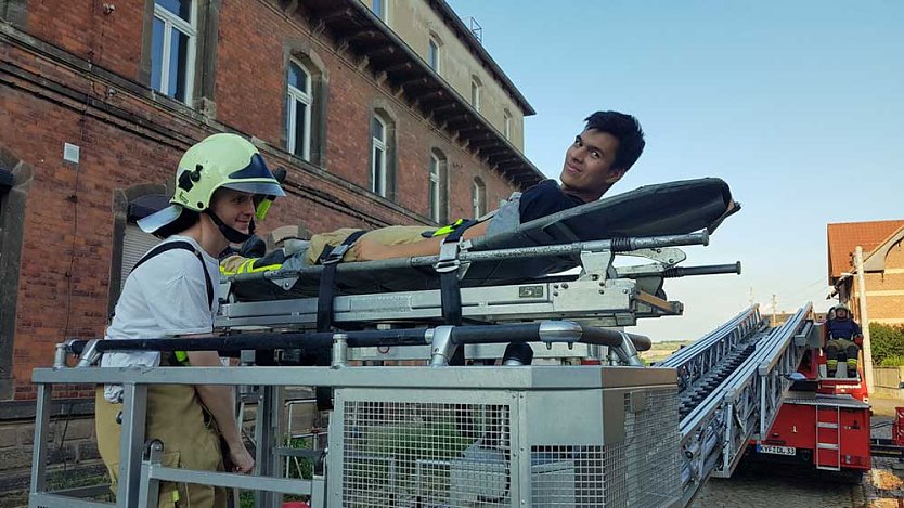 Ausbildungstag bei der Freiwilligen Feuerwehr Ro&szlig;leben (Foto: FFW Ro&szlig;leben)