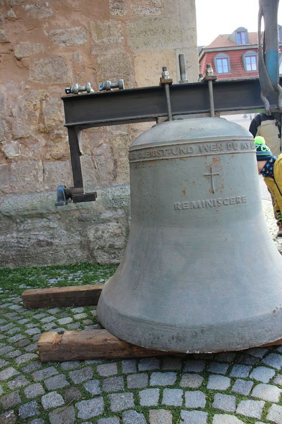 Zwei neue Bronzeglocken f&uuml;r die Trinitatiskirche (Foto: Karl-Heinz Herrmann)