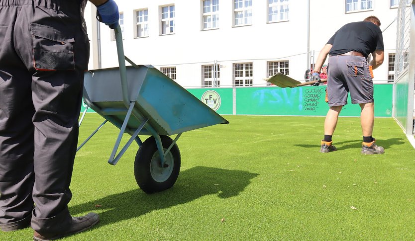Platz mit neuem Belag   (Foto: &copy;Stadtverwaltung Nordhausen)