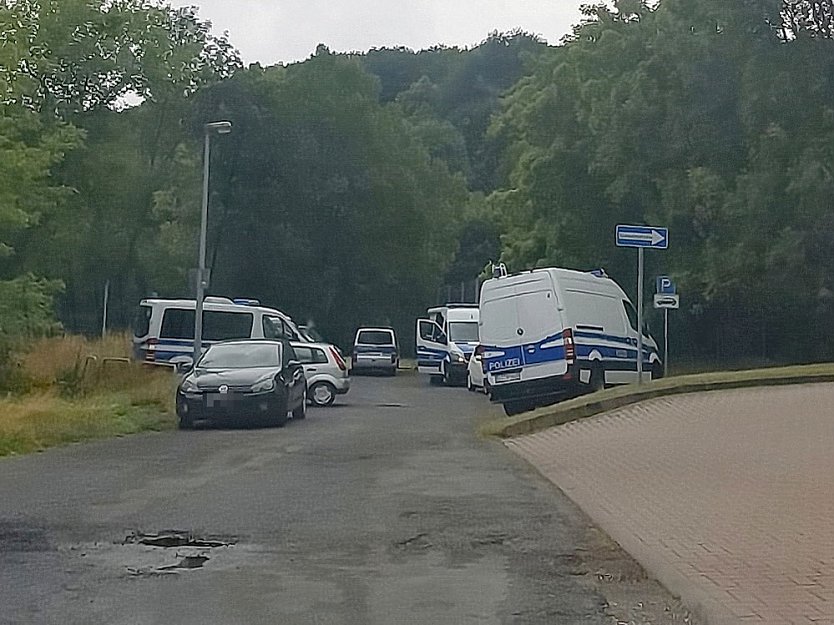 Wieder Durchsuchungsma&szlig;nahmen (Foto: Silvio Dietzel)