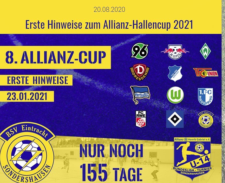 Allianz-Cup (Foto: BSV Eintracht Sondershausen) Allianz-Cup (Foto: BSV Eintracht Sondershausen)
