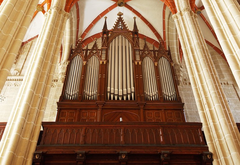 sauer-Orgel in derSt. Marienkirche (Foto: © Stadtverwaltung Mühlhausen) sauer-Orgel in derSt. Marienkirche (Foto: © Stadtverwaltung Mühlhausen)