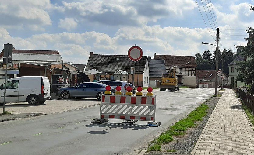 Bauarbeiten in zwei Abschnitten (Foto: Karl-Heinz Herrmann)
