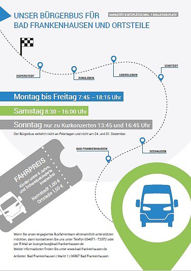 Startschuss f&uuml;r B&uuml;rgerbus in Bad Frankenhausen (Foto: Karl-Heinz Herrmann)