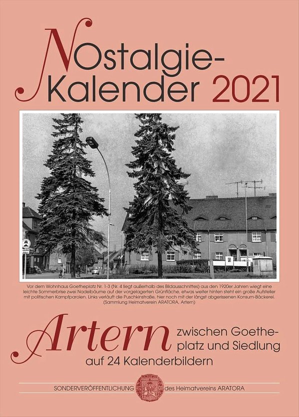 Neuer Nostalgie-Kalender erscheint zum 2. Arterner Heimattag (Foto: Andreas Schm&ouml;lling)