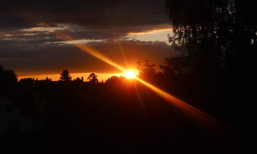 Sonnenuntergang (Foto: B.Thielbeer)