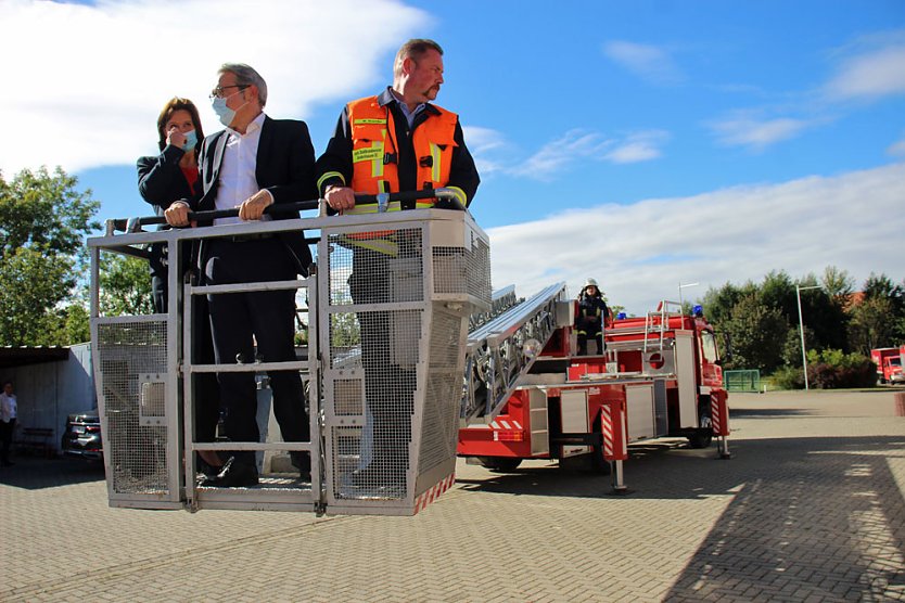 Th&uuml;ringer Jugend wieder mehr von Feuerwehr begeistert (Foto: Karl-Heinz Herrmann)
