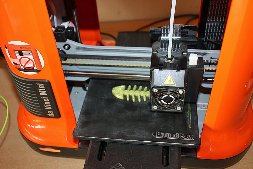 Mit modernster Technik an der GS Franzberg gearbeitet (Foto: Karl-Heinz Herrmann)