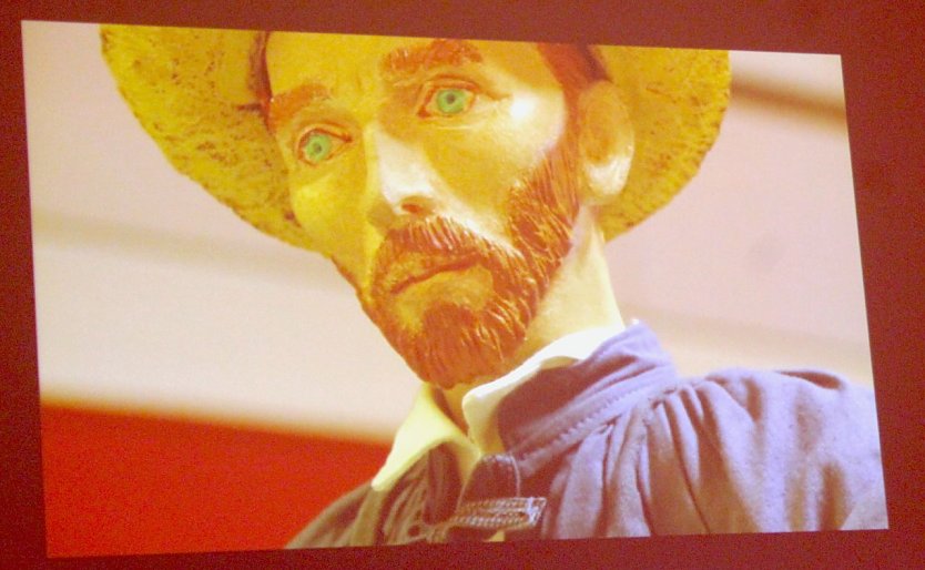 Eine Van-Gogh-Marionette aus der Flohburg-Ausstellung (Foto: emw)