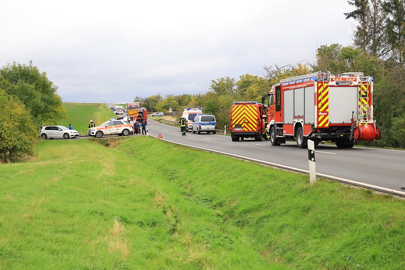 Erneut Unfall auf der B4 (Foto: Silvio Dietzel) Erneut Unfall auf der B4 (Foto: Silvio Dietzel)