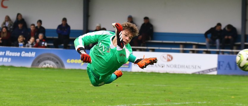 Bester Wacker-Spieler: Keeper Valentin Henning. (Foto: Bernd Peter)
