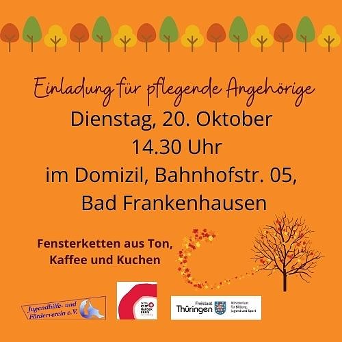 Café für pflegende Angehörige (Foto: Jugendhilfe- und Förderverein e.V.) Café für pflegende Angehörige (Foto: Jugendhilfe- und Förderverein e.V.)