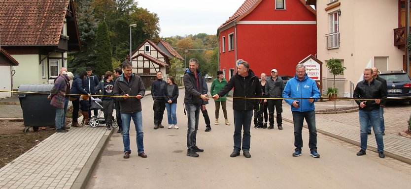 Mehr als 1,6 Millionen Euro wurden in die Modernisierung der Infrastruktur in R&uuml;digsdorf gesteckt (Foto: agl)