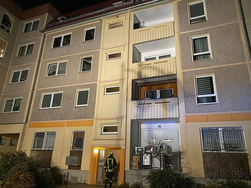 Angebrannte Pizza l&ouml;st Feuerwehreinsatz aus (Foto: Silvio Dietzel)