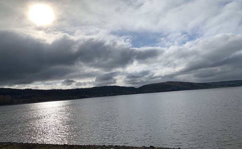 Am Stausee Kelbra (Foto: oas)