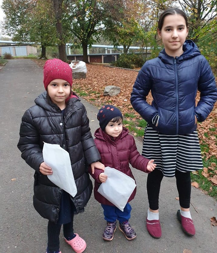 Ich geh mit meiner Laterne und meine Laterne mit mir.... (Foto: Gruppe Kontakt)