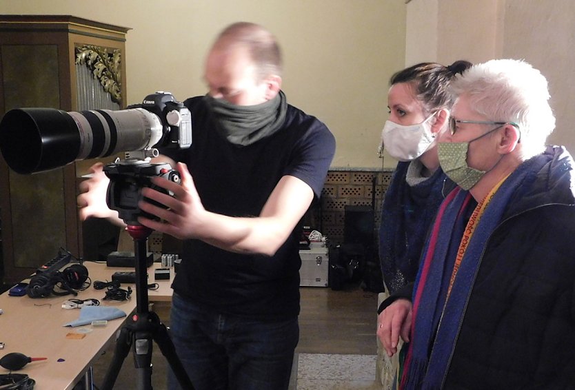 Ein Hauch von Film-und Tonstudio (Foto: Peter Zimmer)