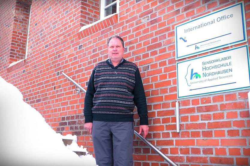 Thomas Hoffmann leitet das International Office an der Hochschule Nordhausen und freut sich auf die neue F&ouml;rderperiode mit Erasmus+ (Foto: Hochschule Nordhausen)