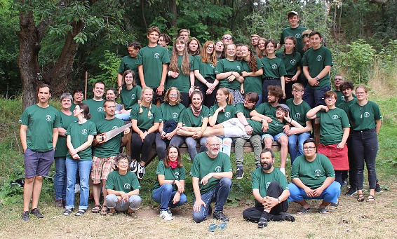 Das KILA-Handwerkercamp war in diesem Jahr wieder gut besucht (Foto: Frank Tuschy)
