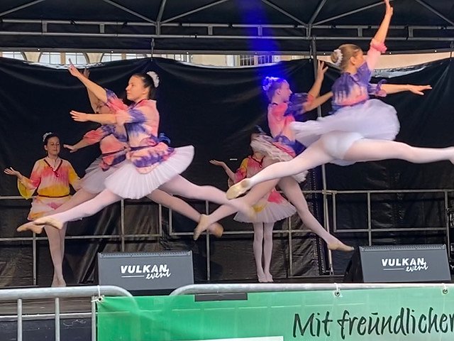 Auftritt beim Residenzfest (Foto: Radeva)