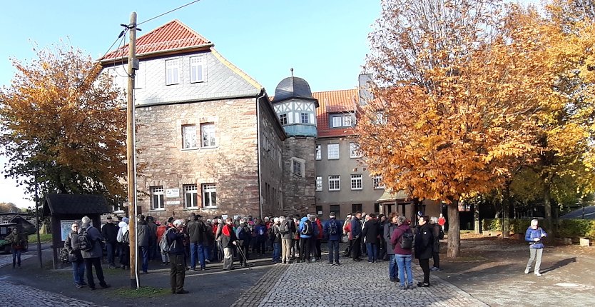 Kranichwanderung in Auleben (Foto: A.Krumoholz) Kranichwanderung in Auleben (Foto: A.Krumoholz)