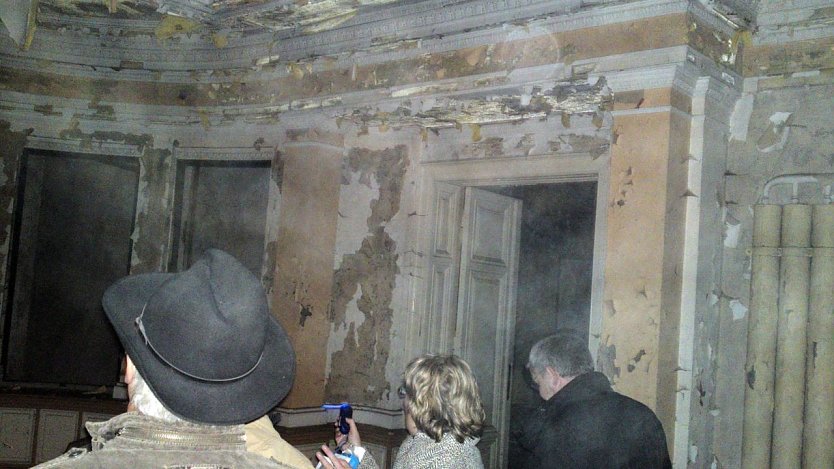 Im Jahr 2018 besichtigte die CDU-Stadtratsfraktion die Villa (Foto: St. Iffland)