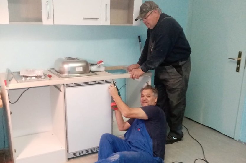 Eine K&uuml;che f&uuml;r den Verein (Foto: G.Zeitler)