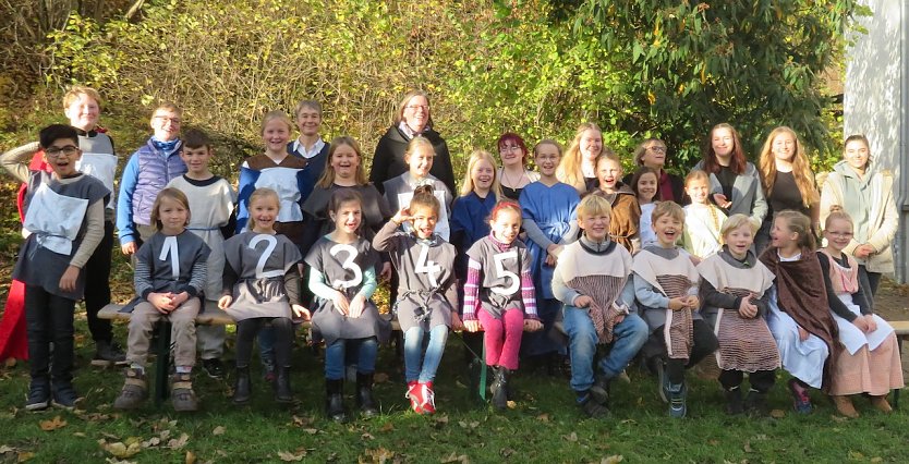Die K&uuml;nstler des diresj&auml;hrigen Musicals in. Ilfeld (Foto: C.Heimrich)