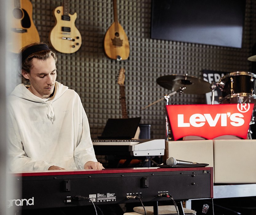 Alexander John in seinem Studio (Foto: A.John)