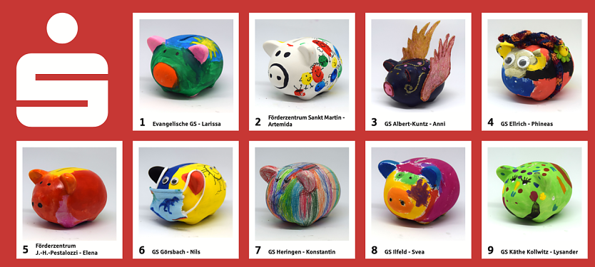 Die Sparkasse bittet wieder zum Sparschwein-Voting (Foto: Kreissparkasse Nordhausen)