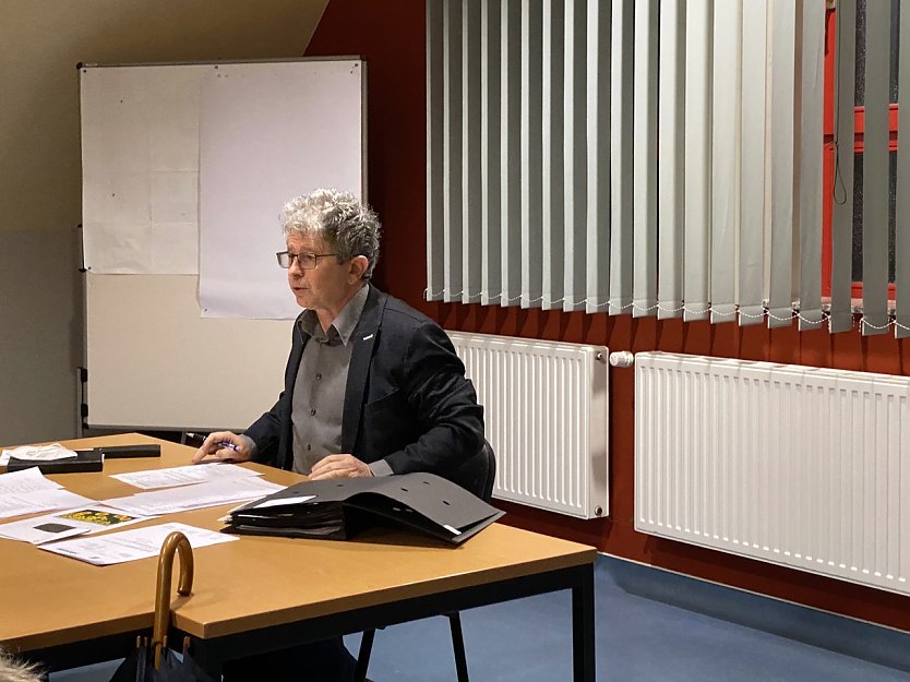 Ortschaftsbürgermeister Dirk Erfurt (Foto: Sandra Witzel) Ortschaftsbürgermeister Dirk Erfurt (Foto: Sandra Witzel)